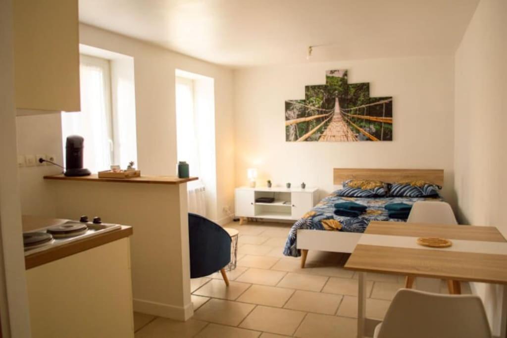 Studio Cosy Tv Wifi Confortable Et Chaleureux Gaillon Exterior foto